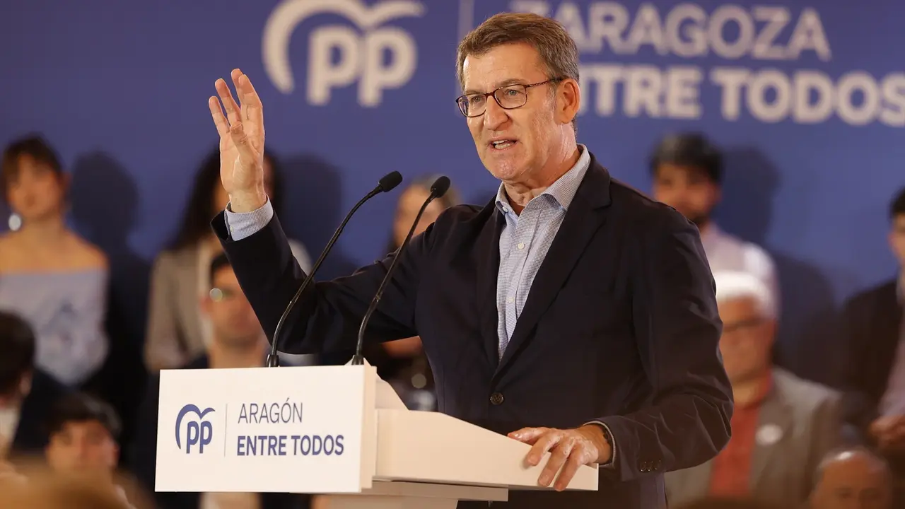 El presidente del Partido Popular (PP), Alberto N&uacute;&ntilde;ez Feij&oacute;o. EP / Fabi&aacute;n Sim&oacute;n