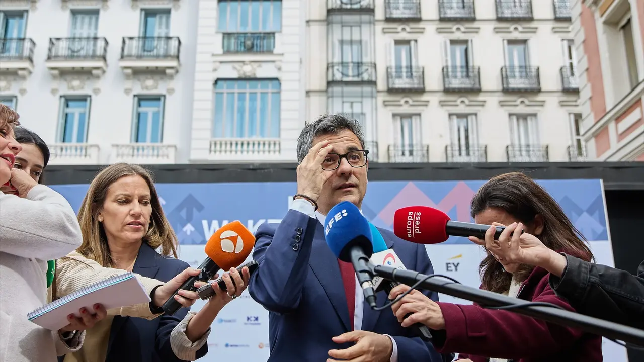 El ministro de la Presidencia, Relaciones con las Cortes y Memoria Democr&aacute;tica, F&eacute;lix Bola&ntilde;os. EP / Jes&uacute;s Hell&iacute;n