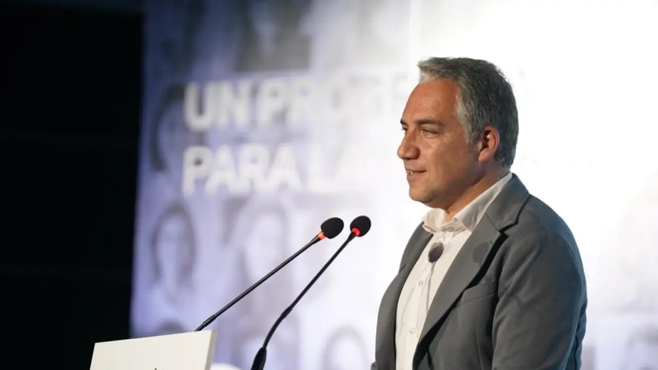 El coordinador general del PP, El&iacute;as Bendodo, en M&aacute;laga.EP