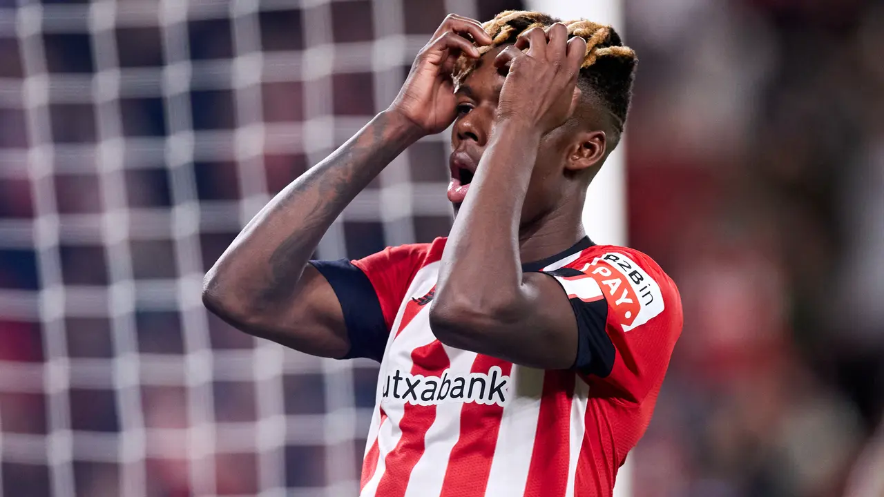 El jugador del Athletic Nico Williams. / Ricardo Larreina