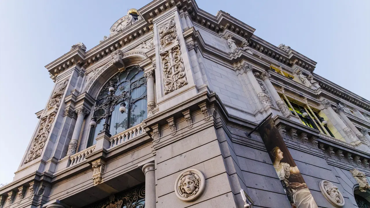La fachada del Banco de Espa&ntilde;a. EP