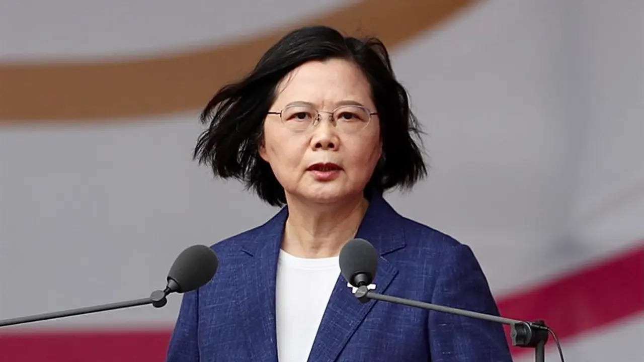 La presidenta de Taiw&aacute;n, Tsai Ing-wen, en una imagen de archivo. EFE / RITCHIE B. TONGO