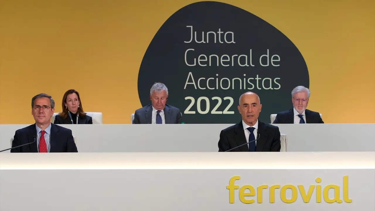 Junta de accionistas de Ferrovial de 2022. EP