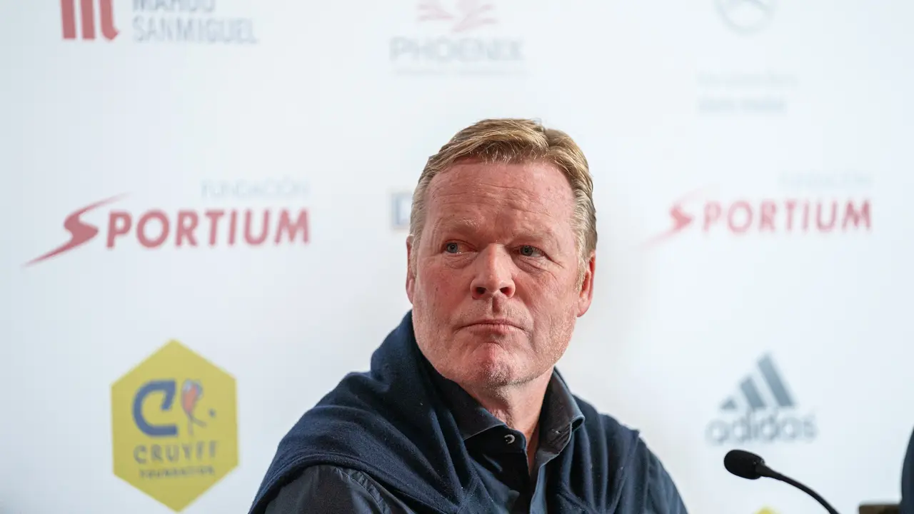 El entrenador neerland&eacute;s Ronald Koeman. / PAU VENTEO