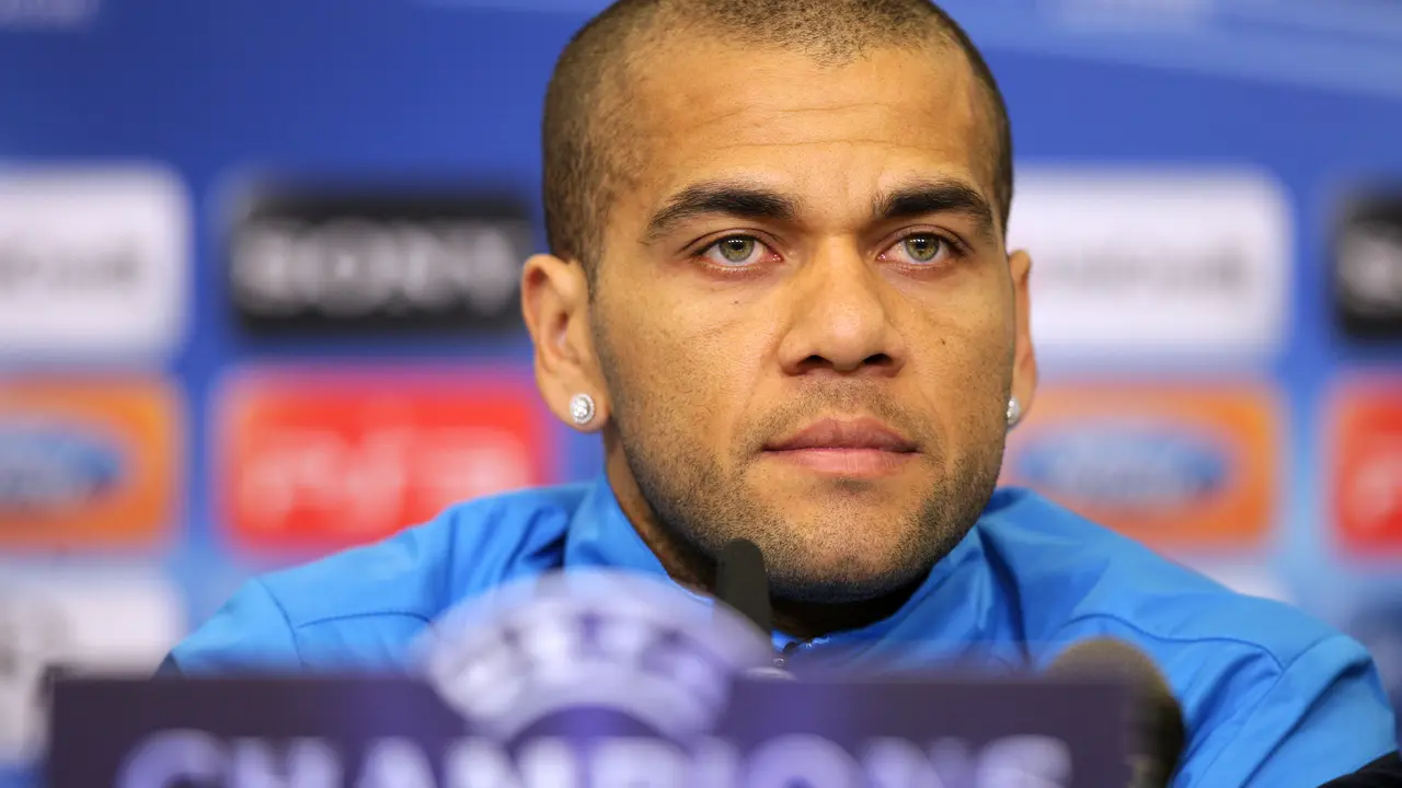 El futbolista Dani Alves, acuso de presuntamente violar a una chica. / picture alliance