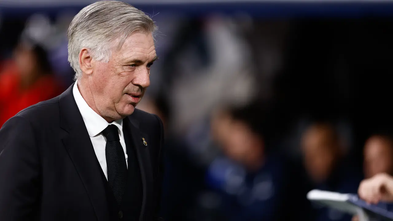 El entrenador del Real Madrid, Carlo Ancelotti. / Oscar J. Barroso