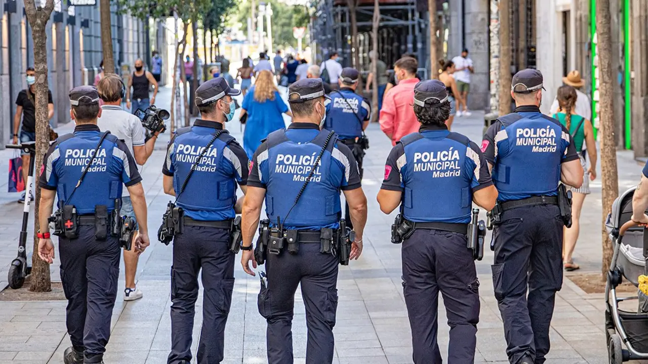 Polic&iacute;a Municipal de Madrid. / PMM