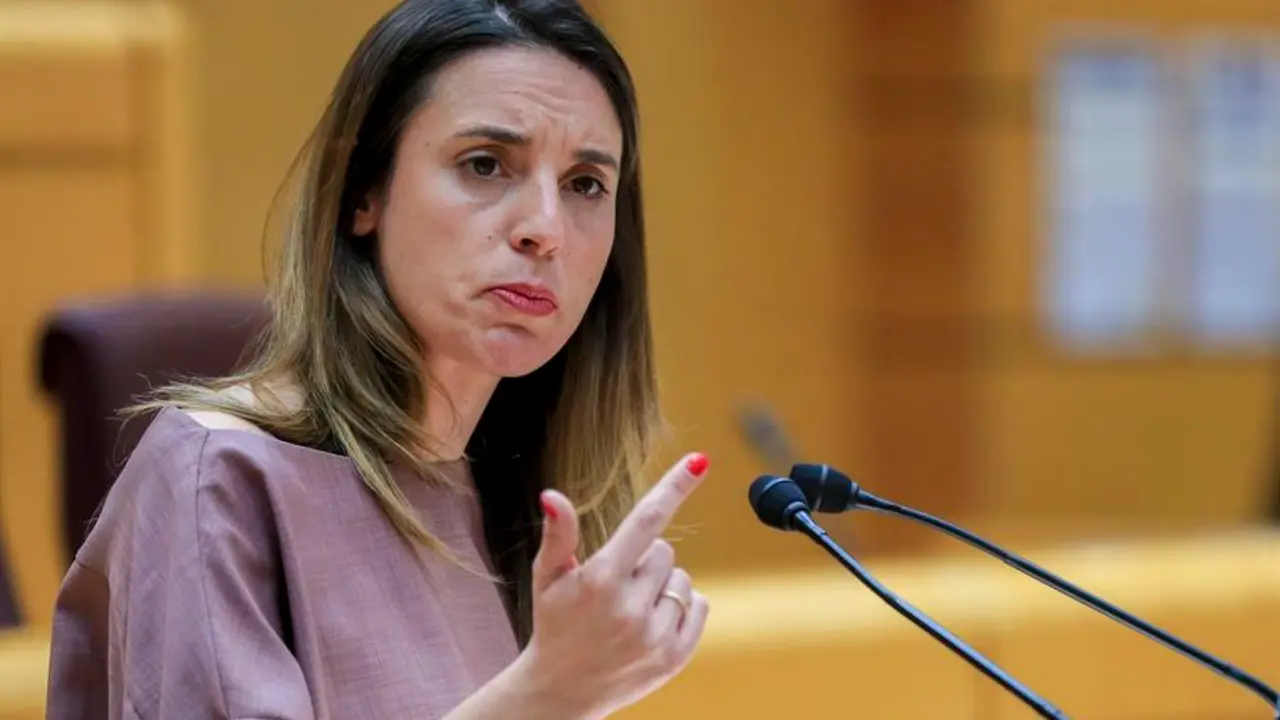 La ministra de Igualdad, Irene Montero. / ALERTA