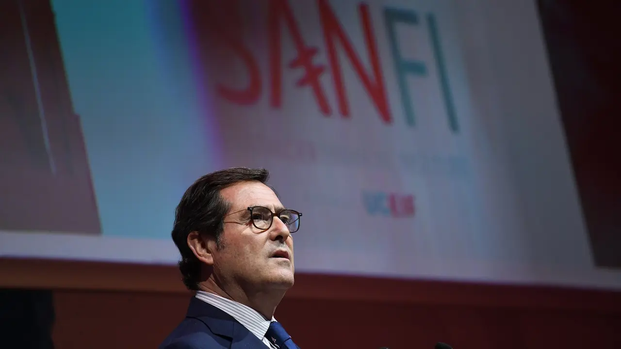 El presidente de la patronal CEOE, Antonio Garamendi. / Alerta