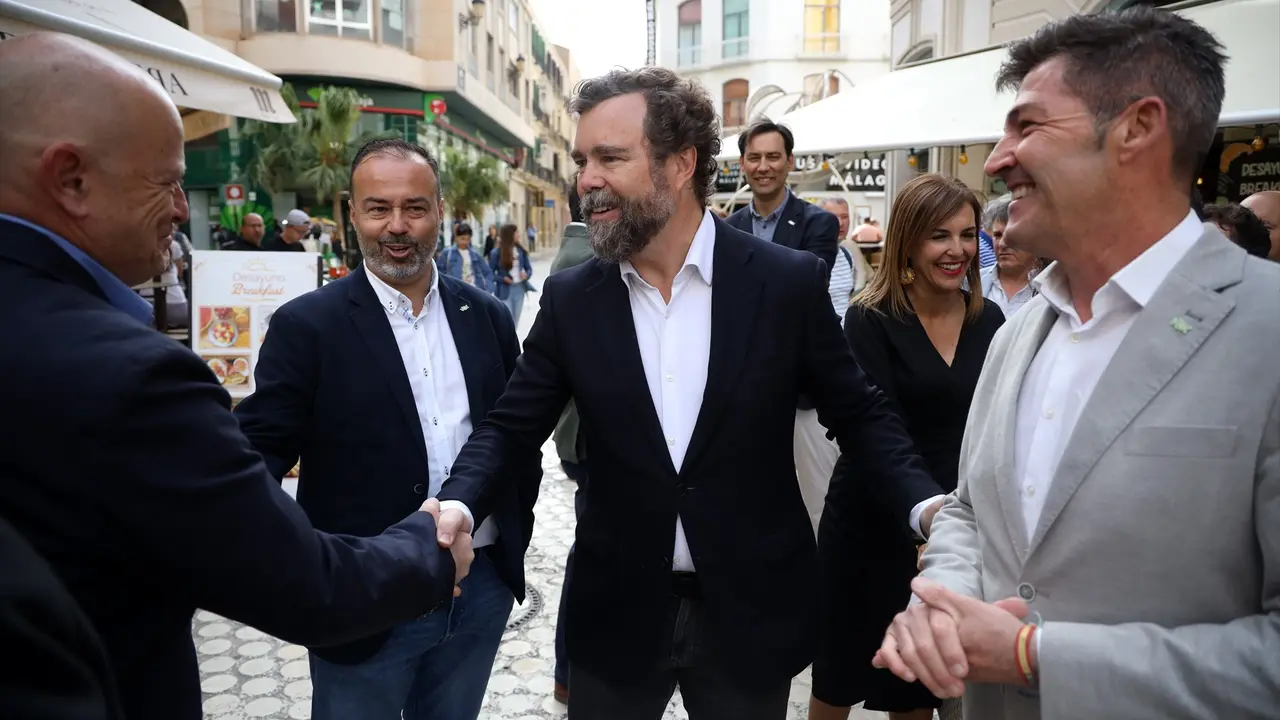 El portavoz de Vox en el Congreso, Iv&aacute;n Espinosa de los Monteros (c). EP / &Aacute;lex Zea