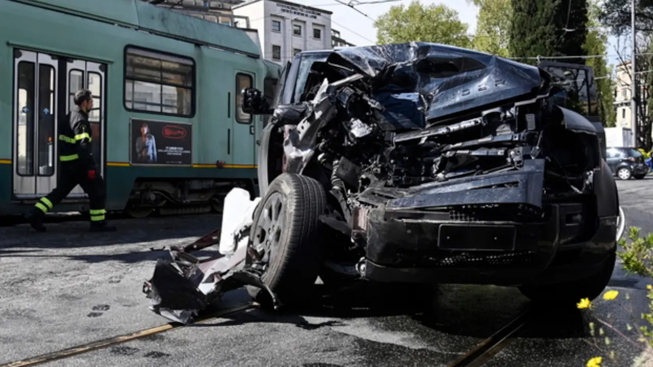 Accidente de Ciro Immobile. / EFE