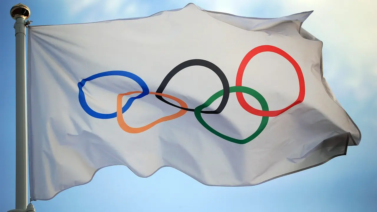 Bandera del Comit&eacute; Ol&iacute;mpico Internacional. / COI