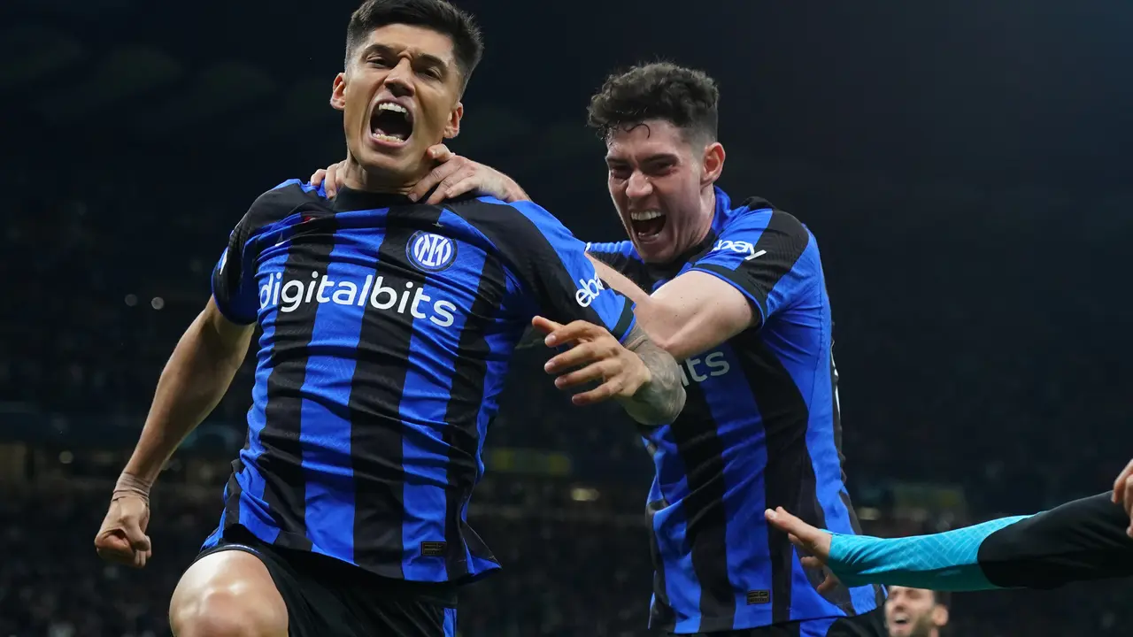 Jugadores del Inter celebrando un gol. / Simone Spada
