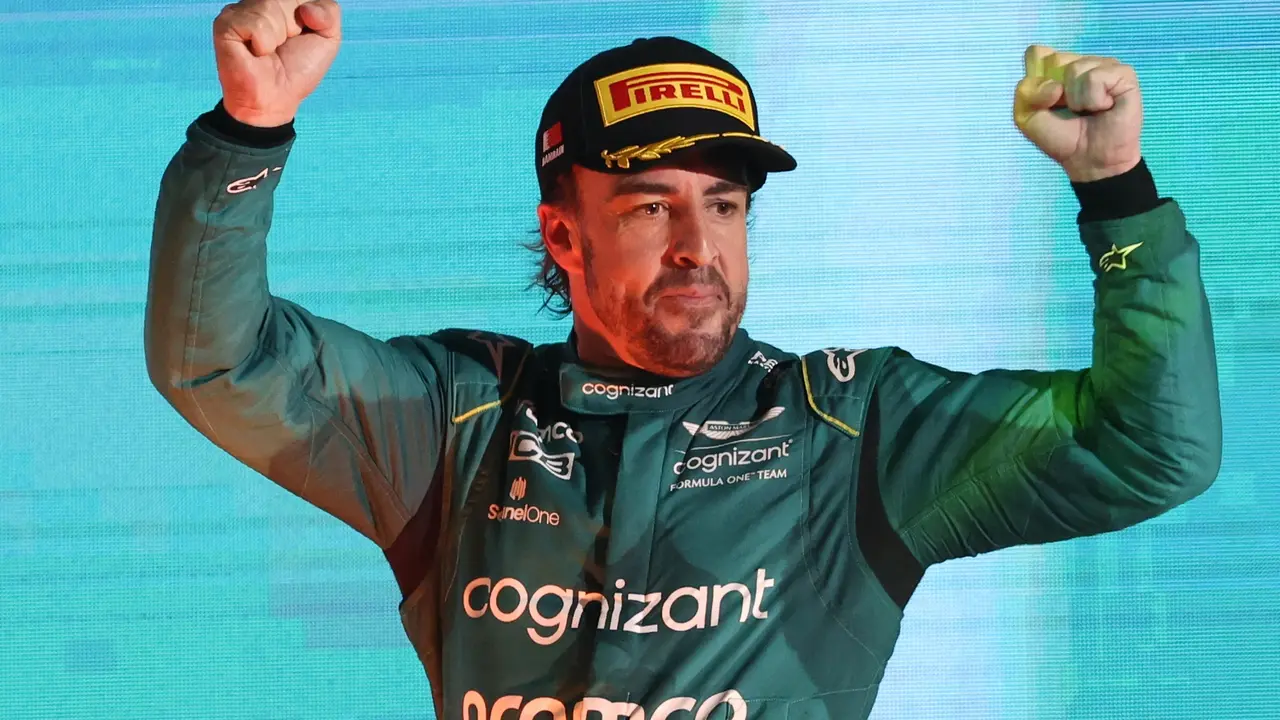 El piloto asturiano Fernando Alonso. / Ali Haider