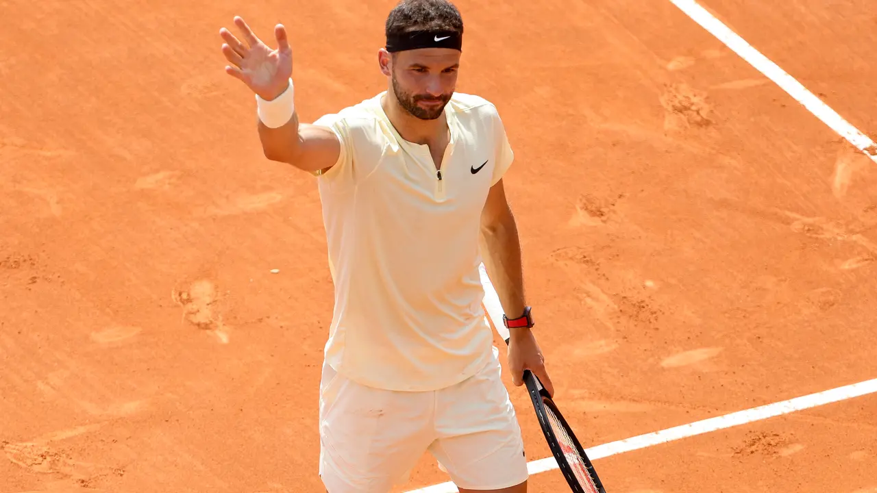 El tenista Grigor Dimitrov, que se enfrentar&aacute; a Carlos Alcaraz. / Jean Catuffe