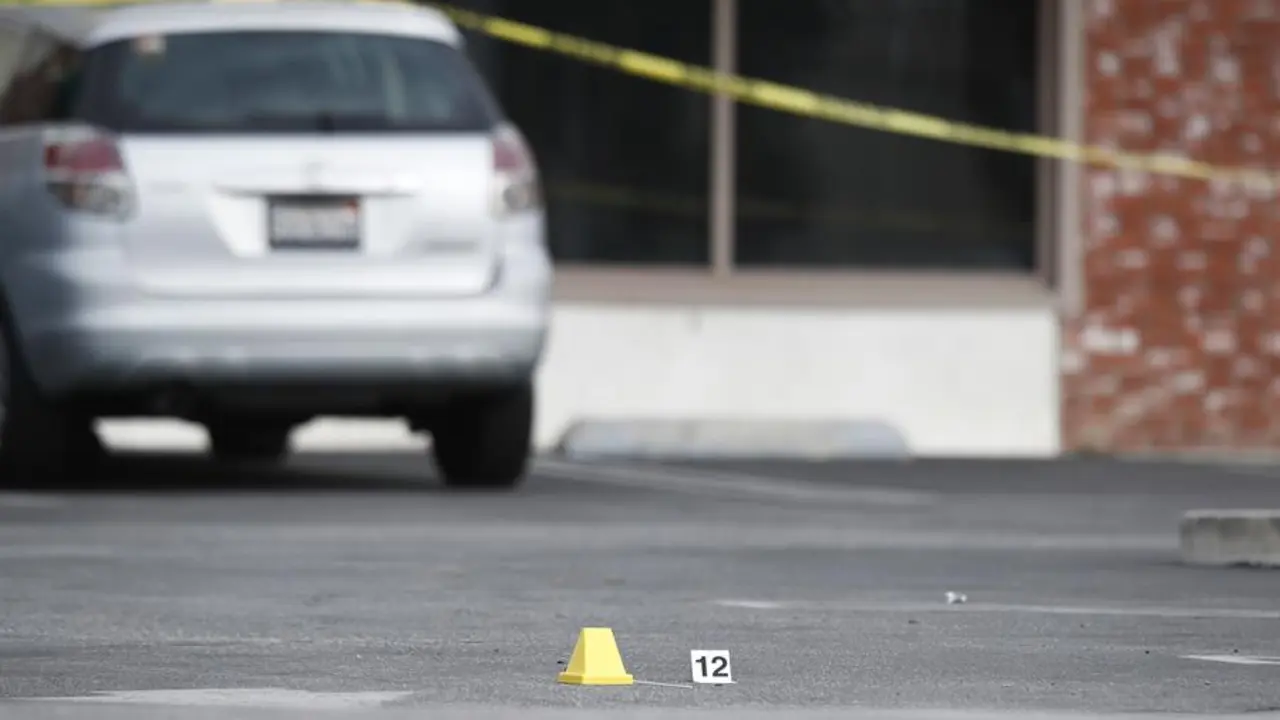 Escena de un tiroteo en Estados Unidos. EFE / Caroline Brehman