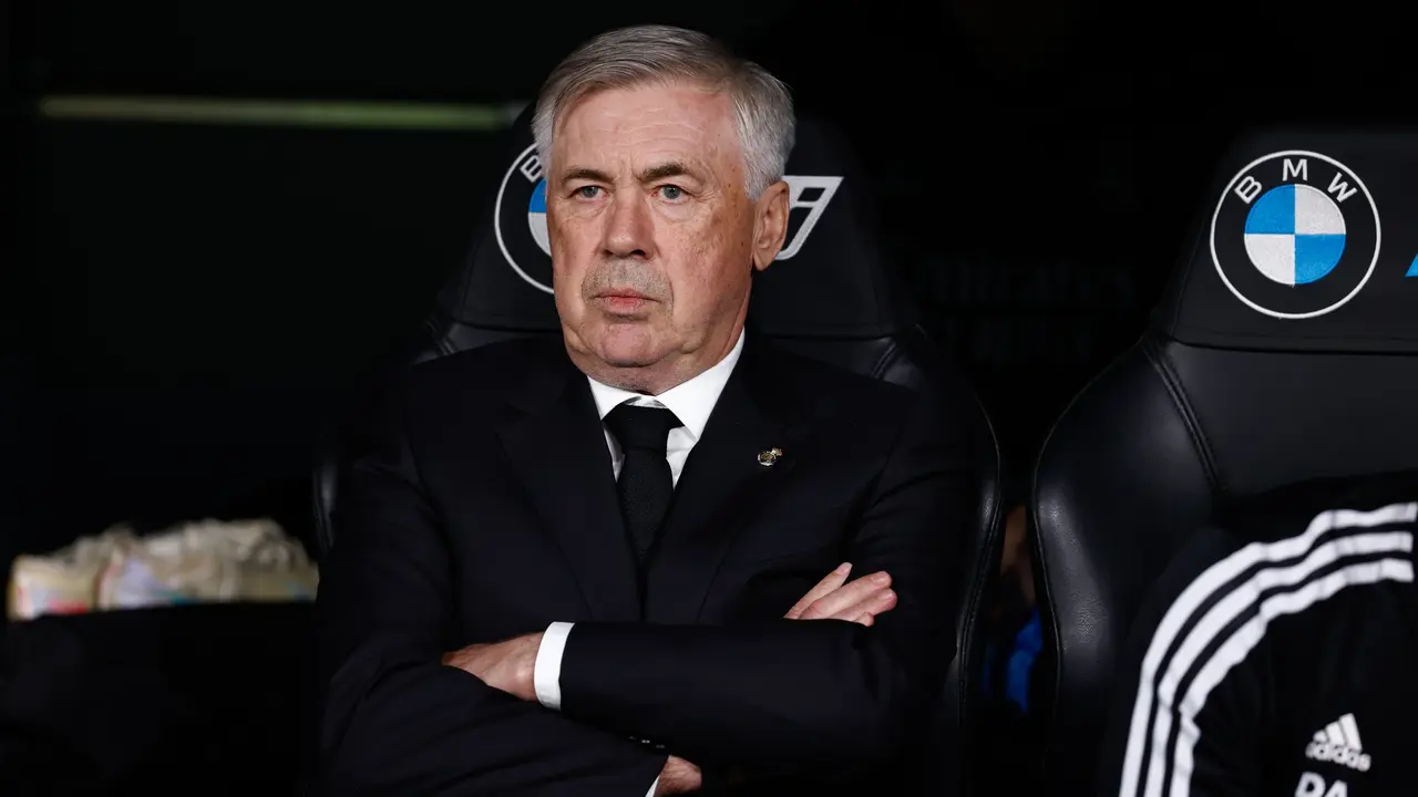 El entrenador del Real Madrid, Carlo Ancelotti. / Oscar J. Barroso