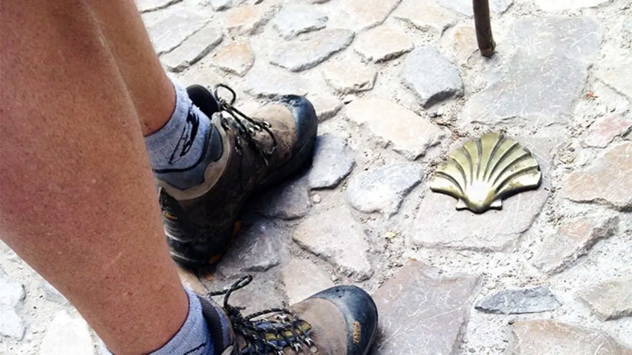 Peregrino en el Camino de Santiago. / GC