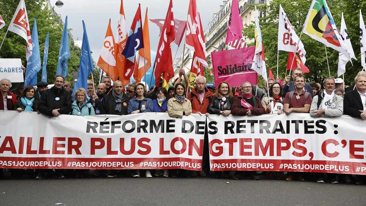 Manifestaci&oacute;n del 1 de mayo en Francia. / CHRISTOPHE PETIT TESSON