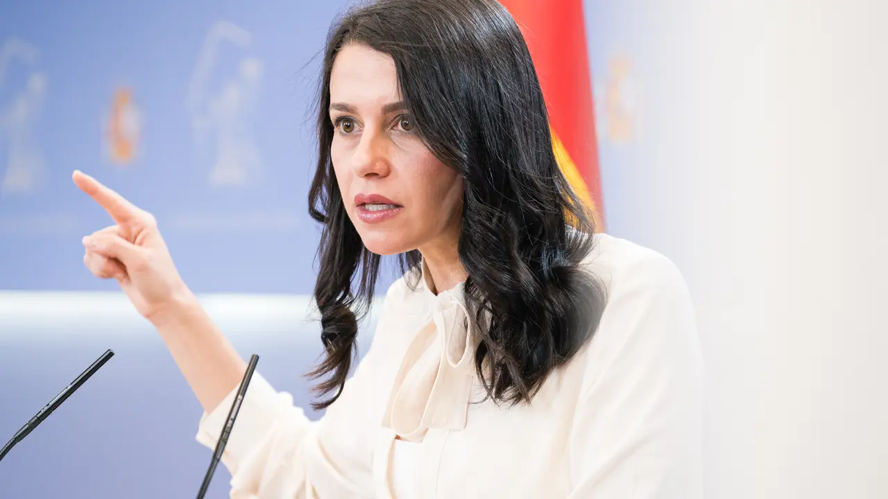 La portavoz de Ciudadanos en el Congreso, In&eacute;s Arrimadas. / Diego Radam&eacute;s