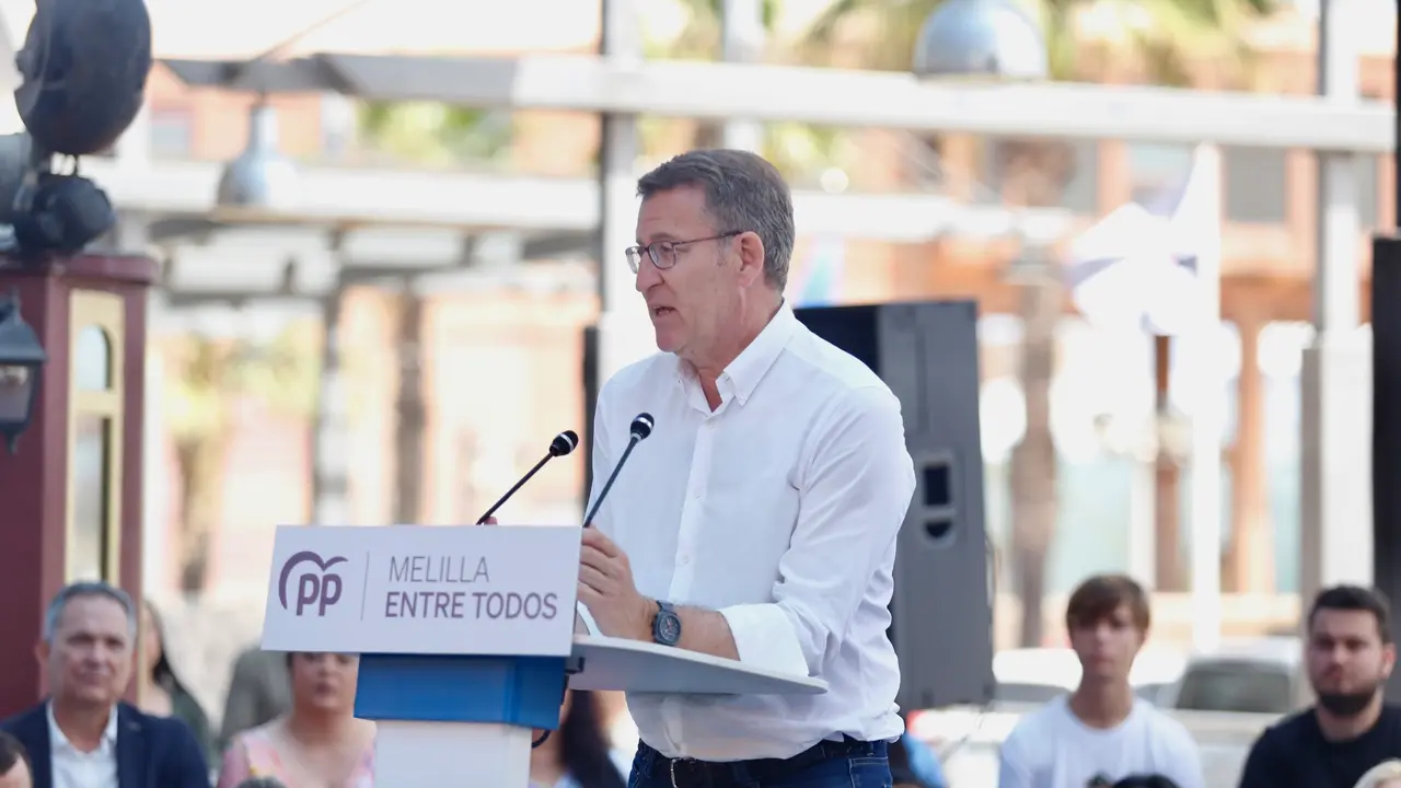 El presidente del Partido Popular, Alberto N&uacute;&ntilde;ez Feij&oacute;o. / Ilies Amar