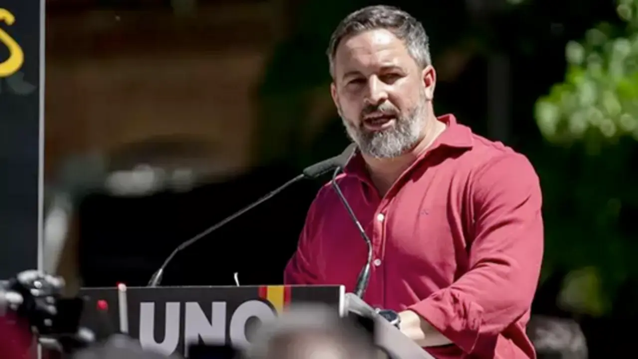 El l&iacute;der de Vox, Santiago Abascal. / A. P&eacute;rez Meca