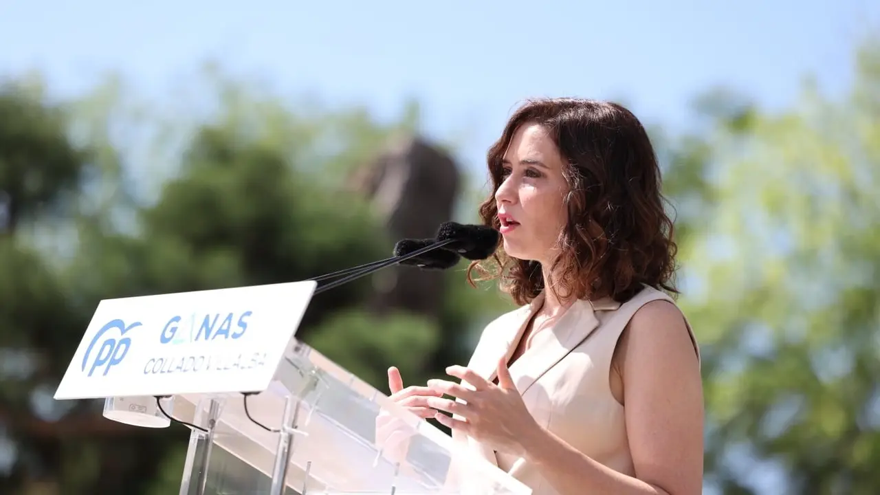 La presidenta de la Comunidad de Madrid, Isabel D&iacute;az Ayuso. EP