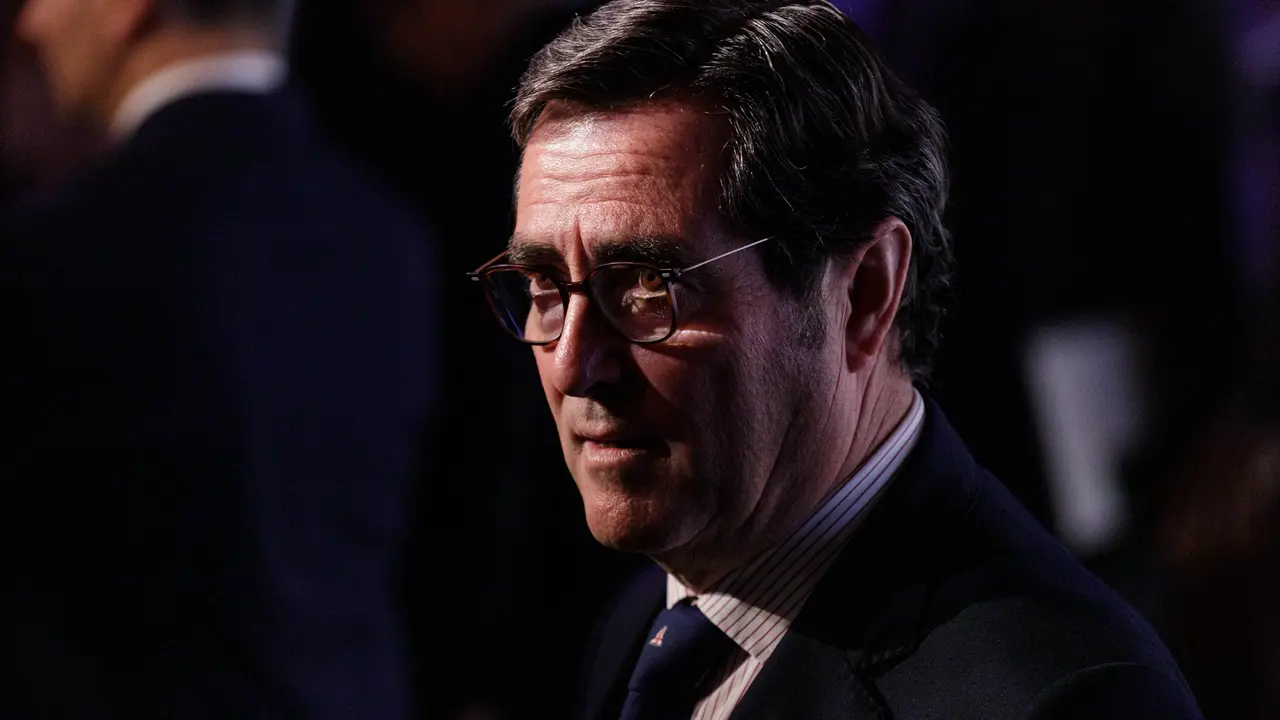 El presidente de la CEOE, Antonio Garamendi. EP / Carlos Luj&aacute;n