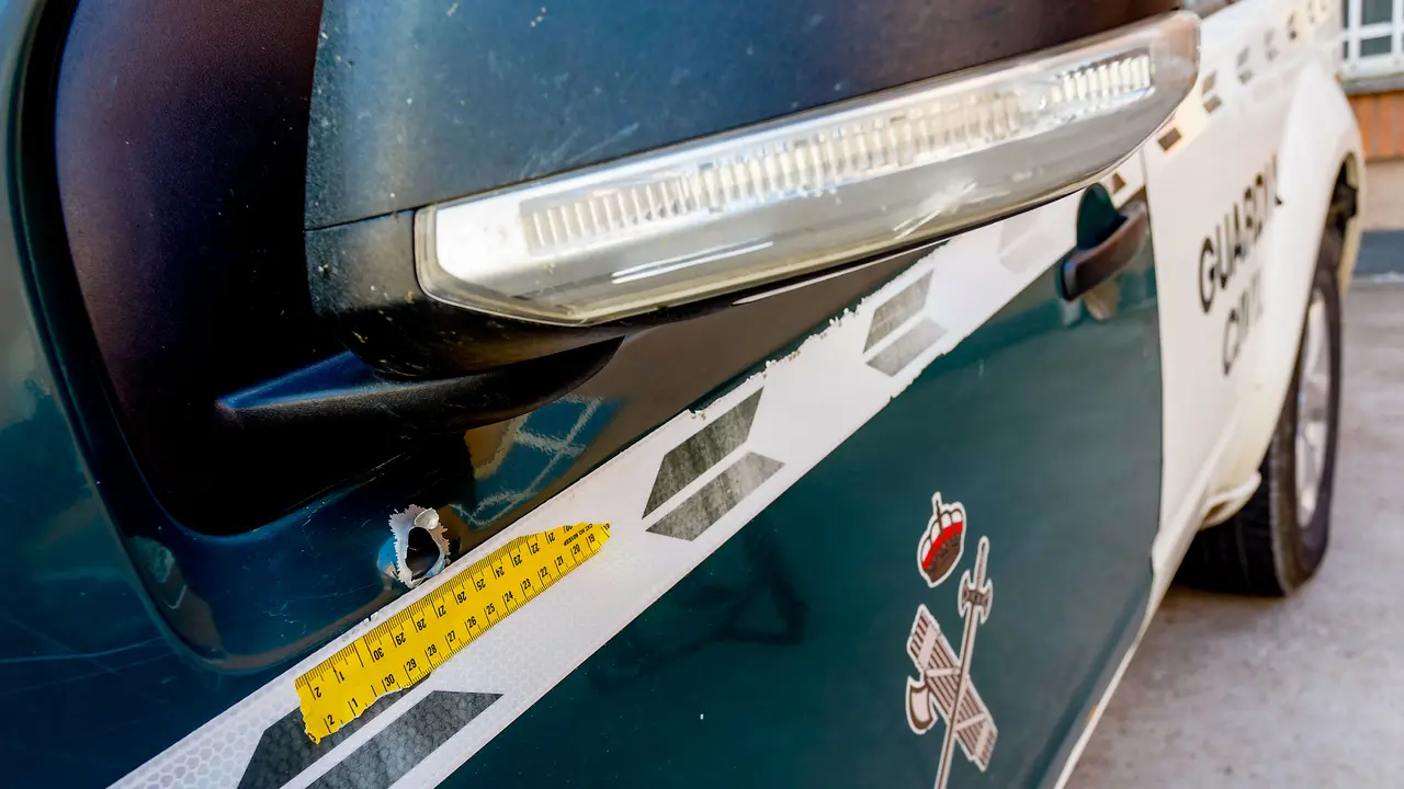Coche de la Guardia Civil. / Santi Otero