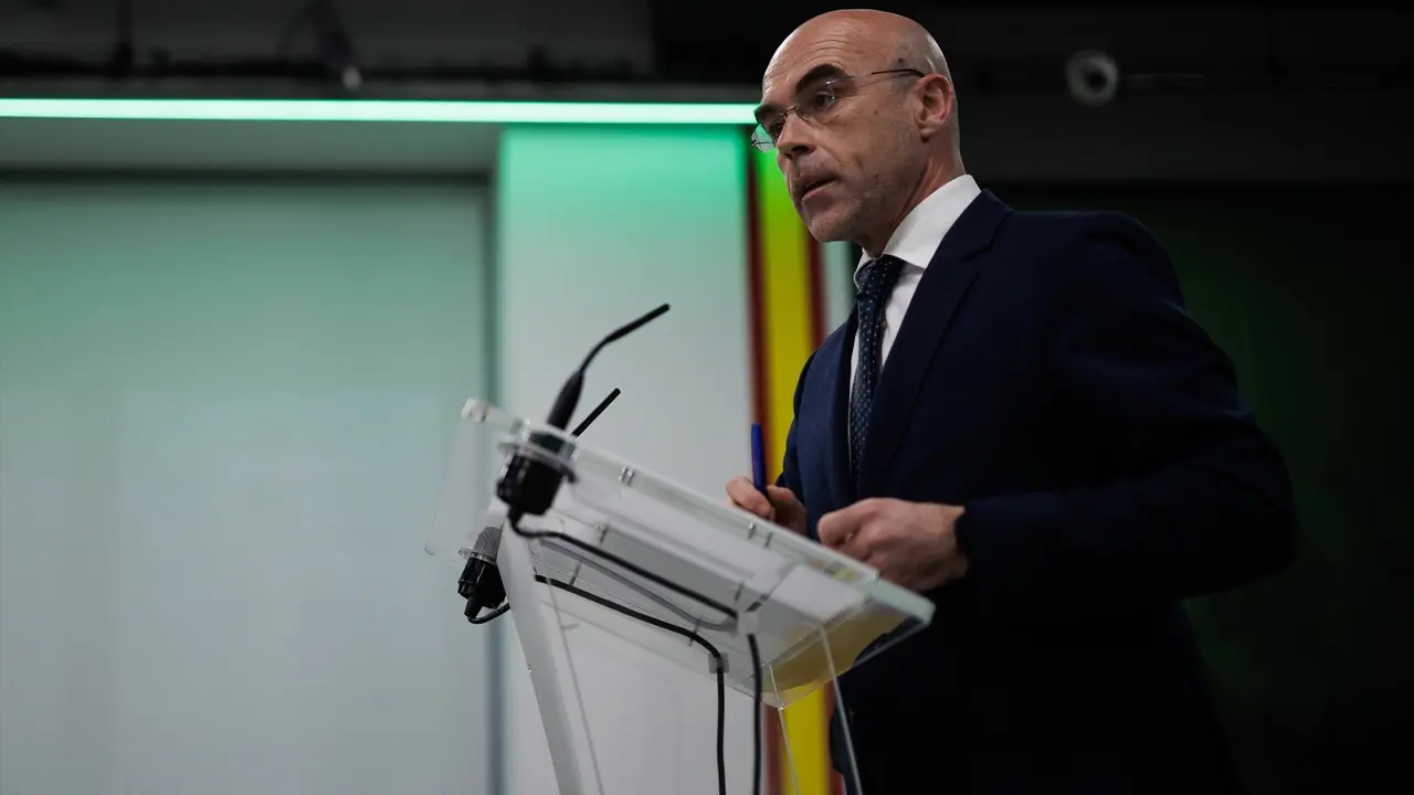 El portavoz del Comit&eacute; de Acci&oacute;n Pol&iacute;tica de Vox, Jorge Buxad&eacute;. EP / Alejandro Mart&iacute;nez V&eacute;lez