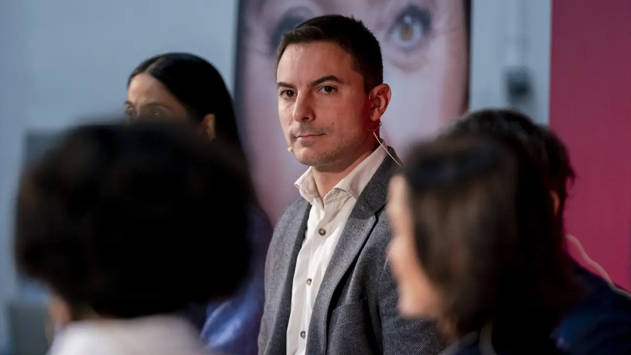 El candidato a la Presidencia de la Comunidad, Juan Lobato. EP / A. P&eacute;rez Meca