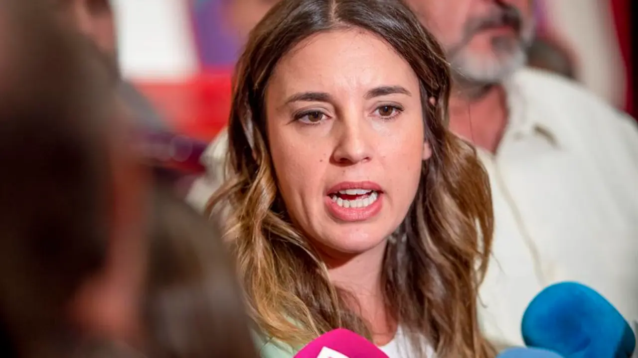 La ministra de Igualdad y secretaria de Acci&oacute;n de Gobierno de Podemos, Irene Montero. EFE / Ismael Herrero