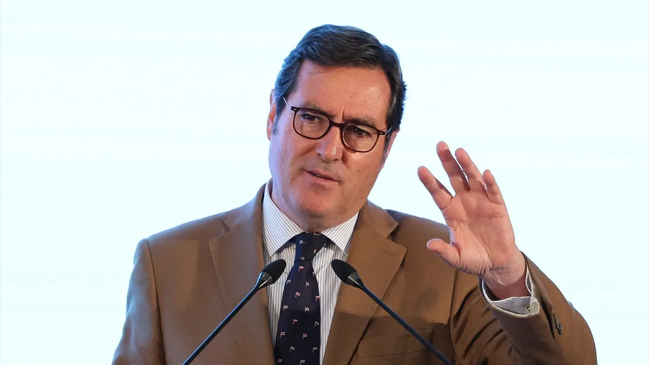 El presidente de la Confederaci&oacute;n Espa&ntilde;ola de Organizaciones Empresariales (CEOE), Antonio Garamendi. EP / Marta Fern&aacute;ndez
