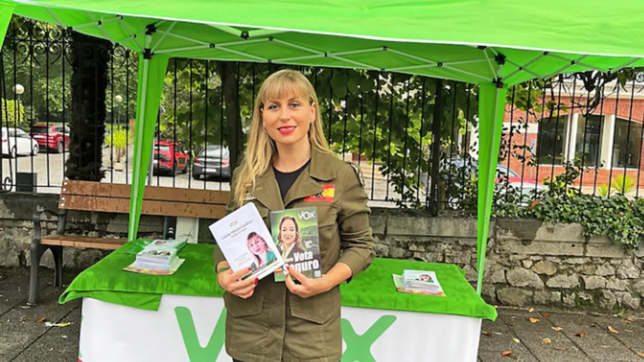 Mar&iacute;a Luisa Jorr&iacute;n, candidata de VOX en Medio Cudeyo.