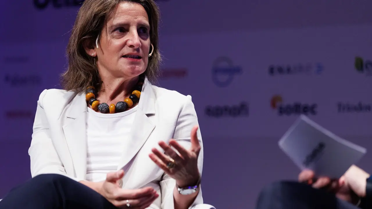 La vicepresidenta tercera del Gobierno y ministra para la Transici&oacute;n Ecol&oacute;gica y el Reto Demogr&aacute;fico, Teresa Ribera. EP / Eduardo Parra