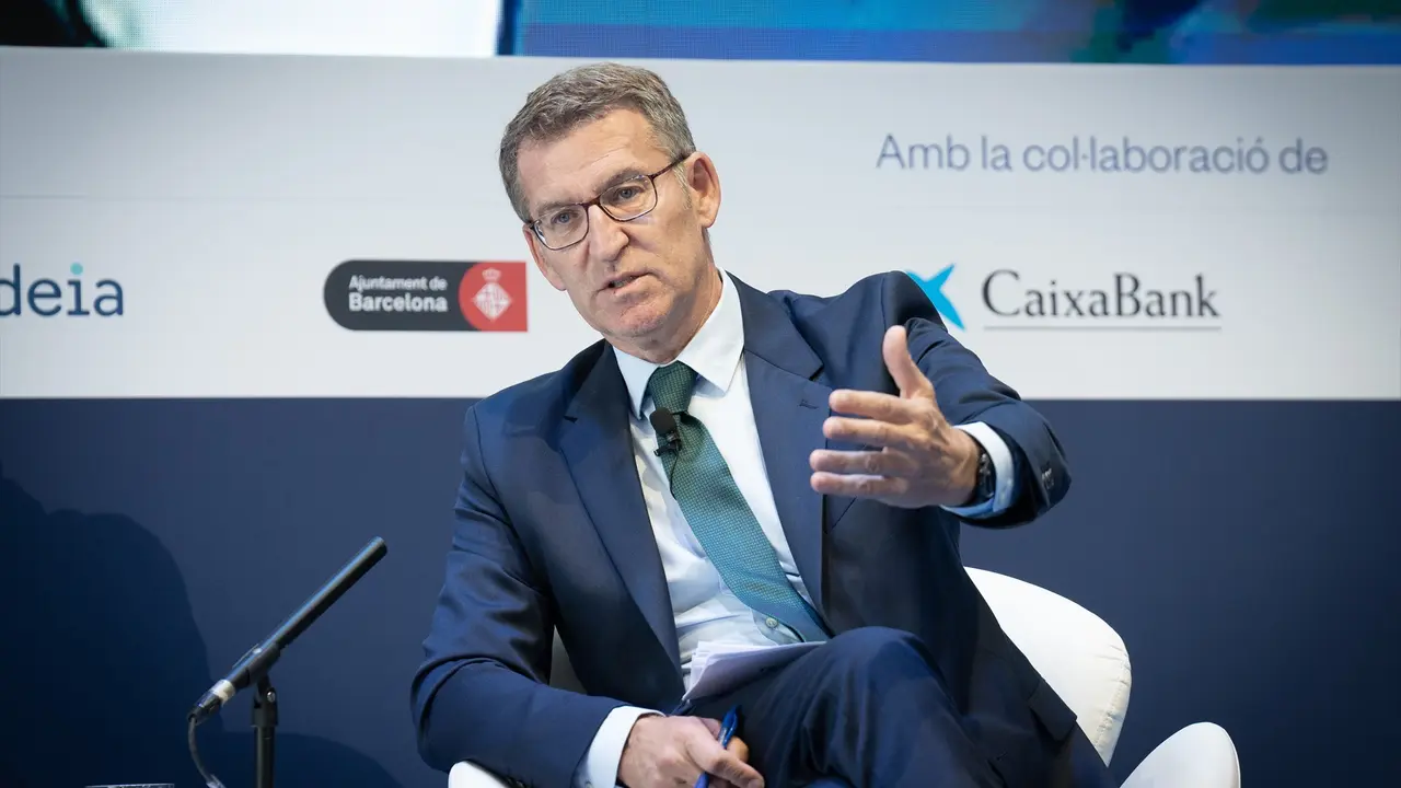 El l&iacute;der de PP, Alberto N&uacute;&ntilde;ez Feij&oacute;o. EP / David Zorrakino