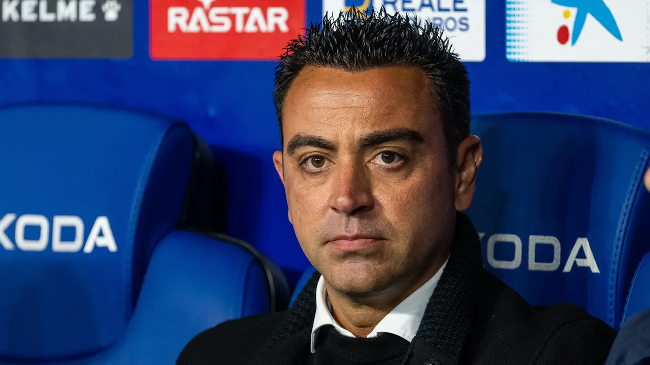 El entrenador del Bar&ccedil;a, Xavi Hernandez. / Marc Graupera Aloma