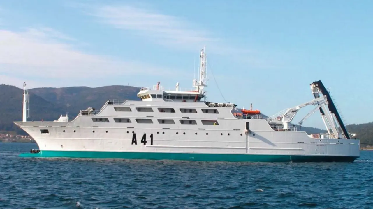 Buque Escuela de la Armada 'Intermares' (A-41). / MINISTERIO DE DEFENSA