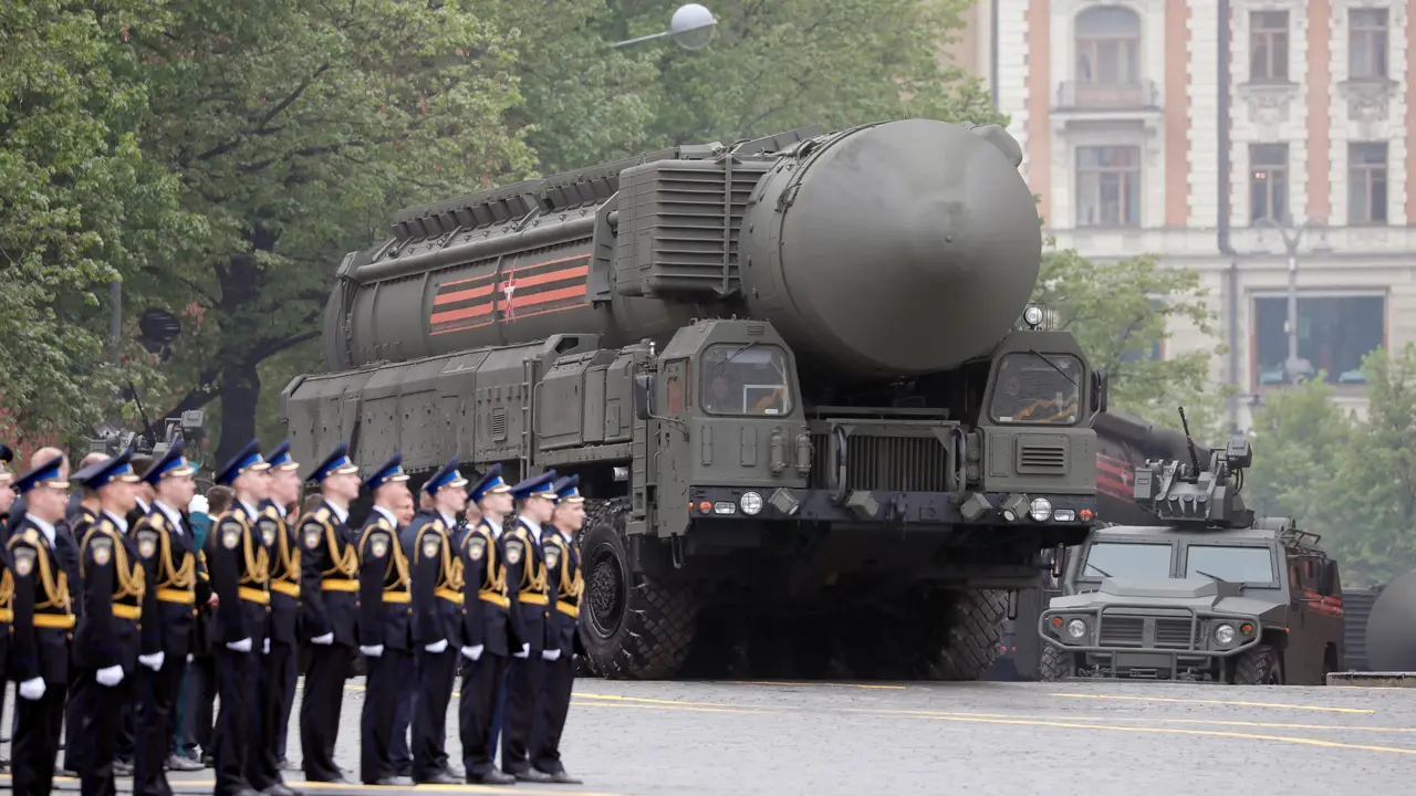 Misil nuclear estrat&eacute;gico RS-24 Yars ruso. / Yuri Kochetkov