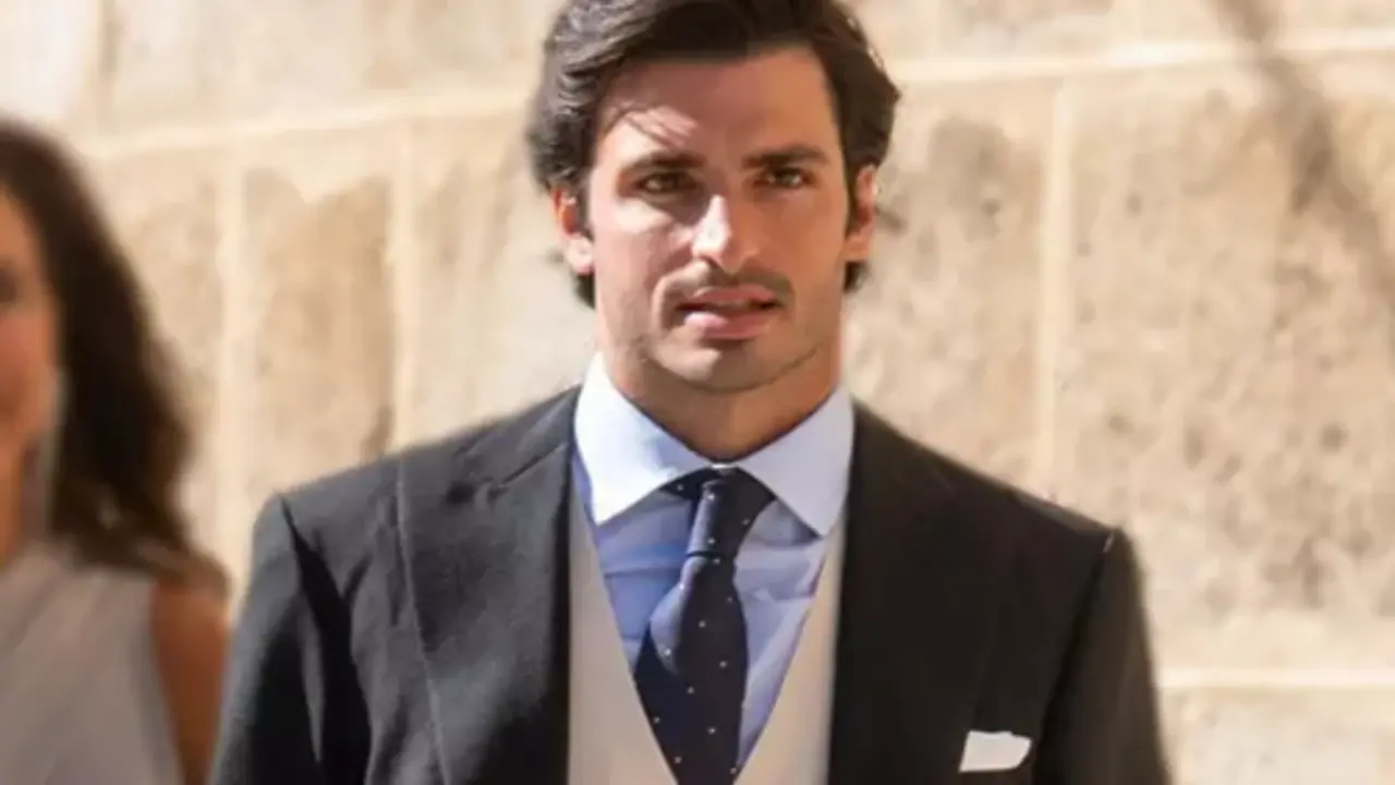 Carlos Sainz en la boda de su hermana. / EPR