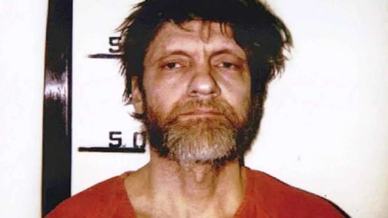 Fotograf&iacute;a de la ficha policial de Theodore Kaczynski 'Unabomber'. / WKPD