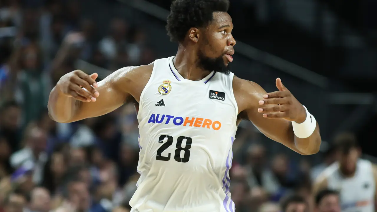El p&iacute;vot franc&eacute;s del Real Madrid Guerschon Yabusele. / Irina R. Hipolito
