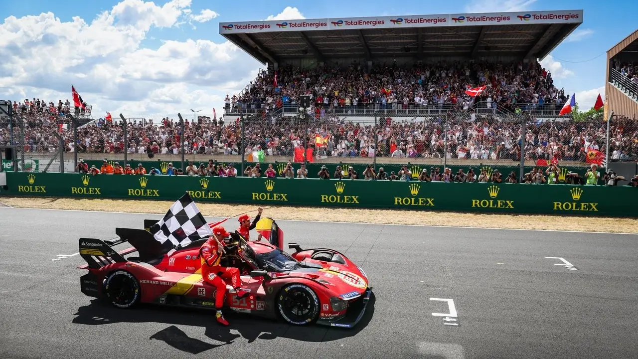 Ferrari vence en el centenario de las 24 Horas de Le Mans / ALEXIS GOURE (ACO)