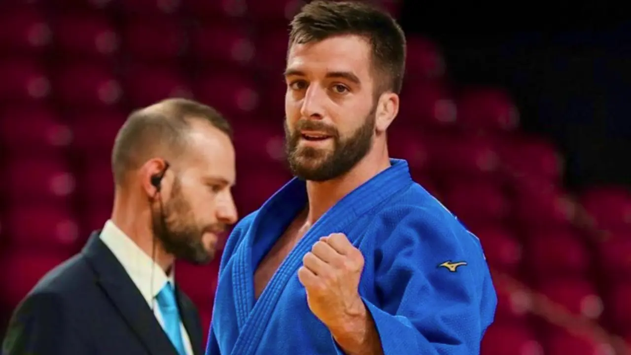El judoca c&aacute;ntabro Alfonso Urquiza.