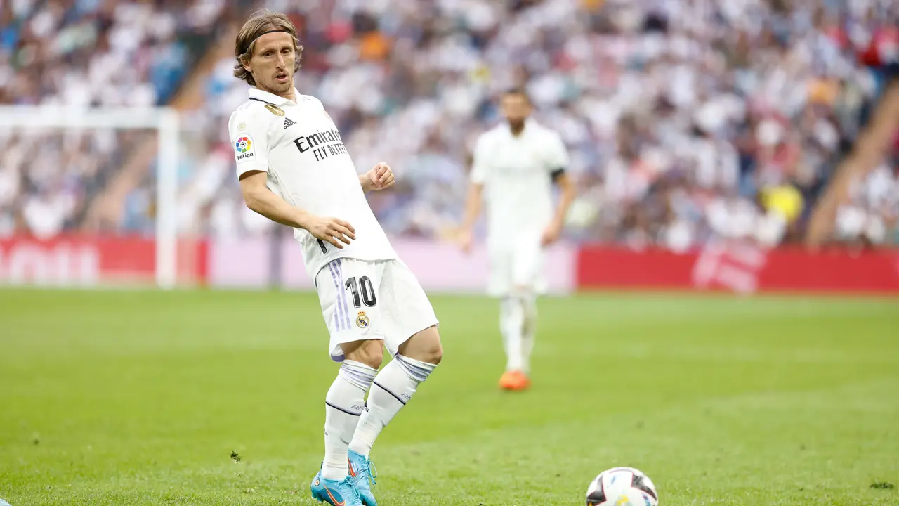 El centrocampista del Real Madrid Luka Modric. / Oscar J. Barroso
