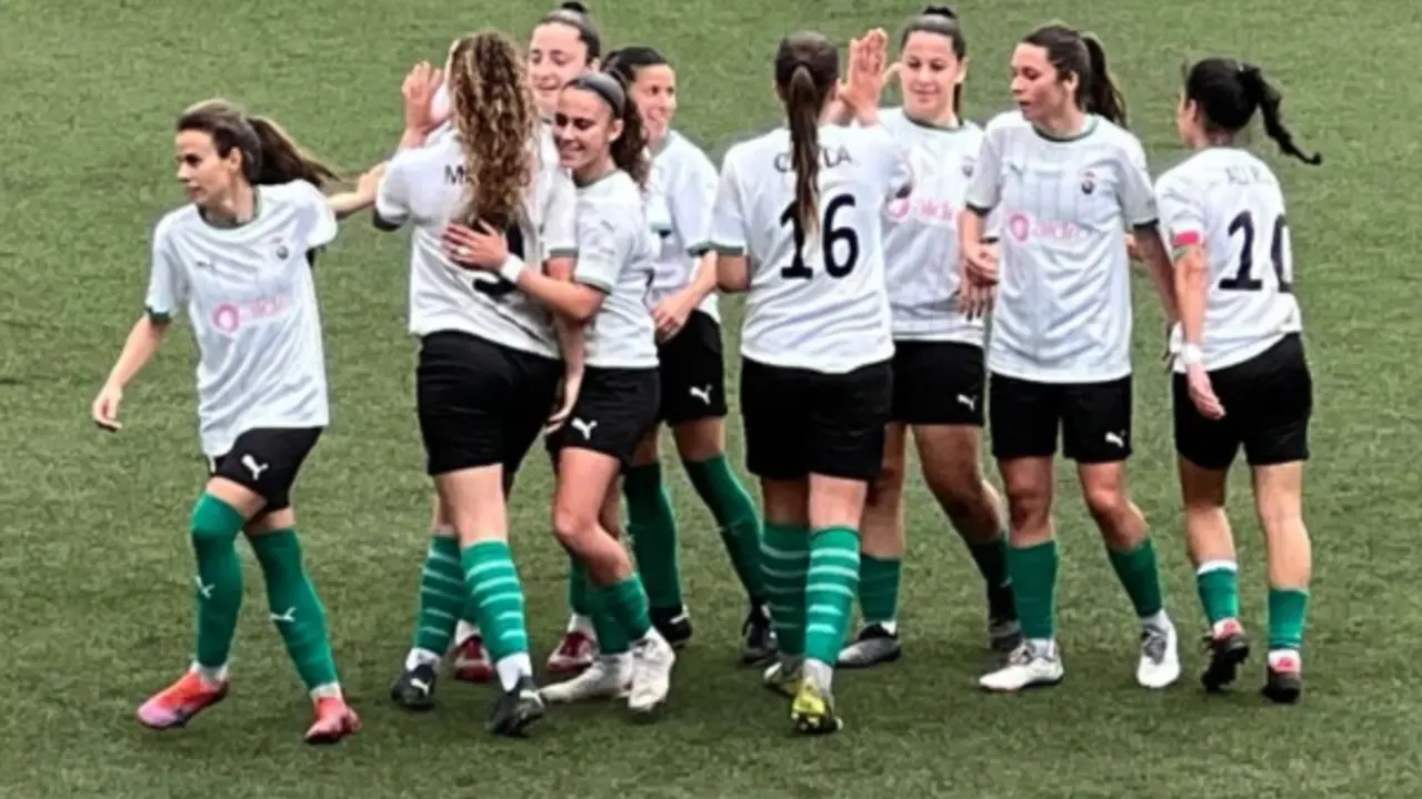 Jugadoras del Racing F&eacute;minas. / RRC