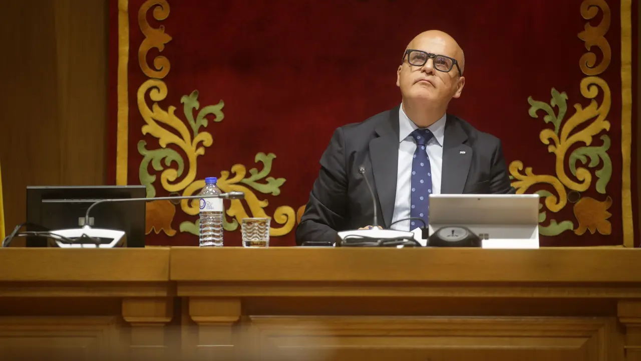 El presidente de la Diputaci&oacute;n de Ourense, Manuel Baltar. / Carlos Castro