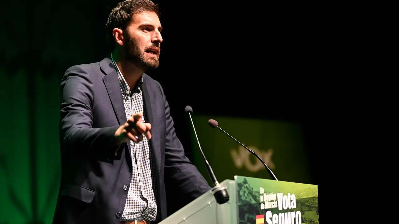 El candidato del partido a la Presidencia de la Regi&oacute;n de Murcia, Jos&eacute; &Aacute;ngel Antelo. / Mart&iacute;n C.