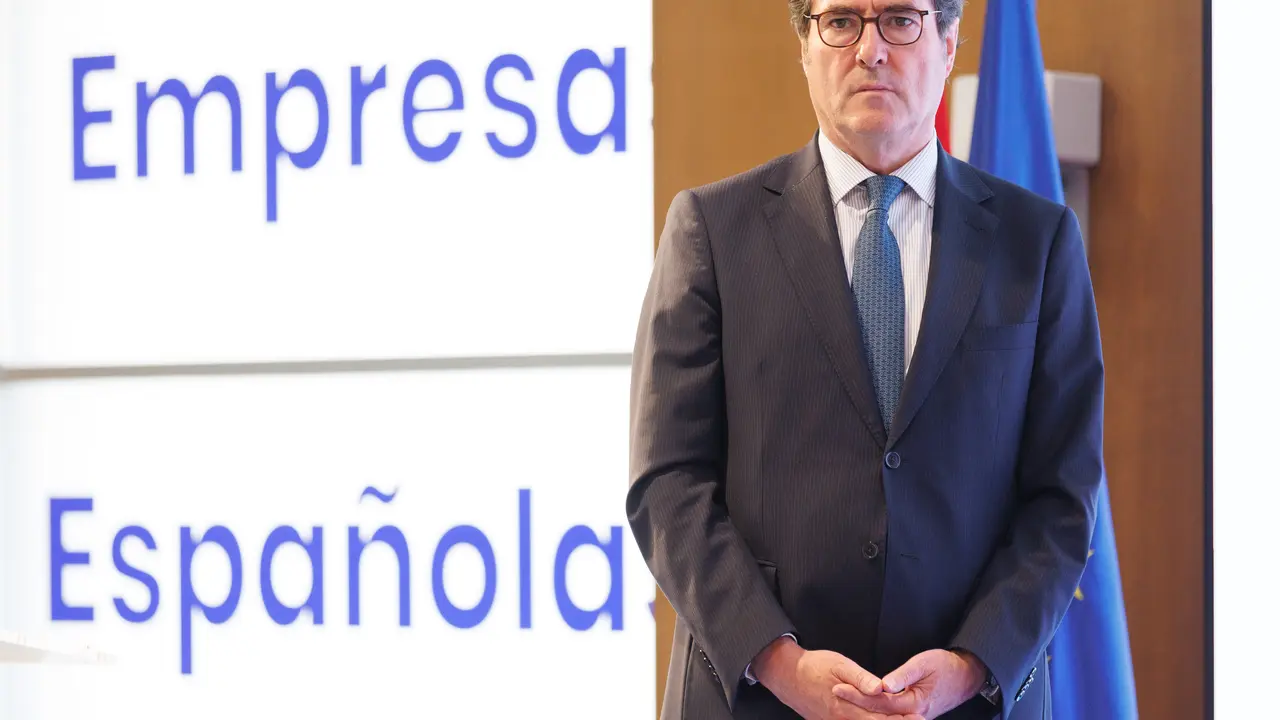 El presidente de la CEOE, Antonio Garamendi. / Eduardo Parra