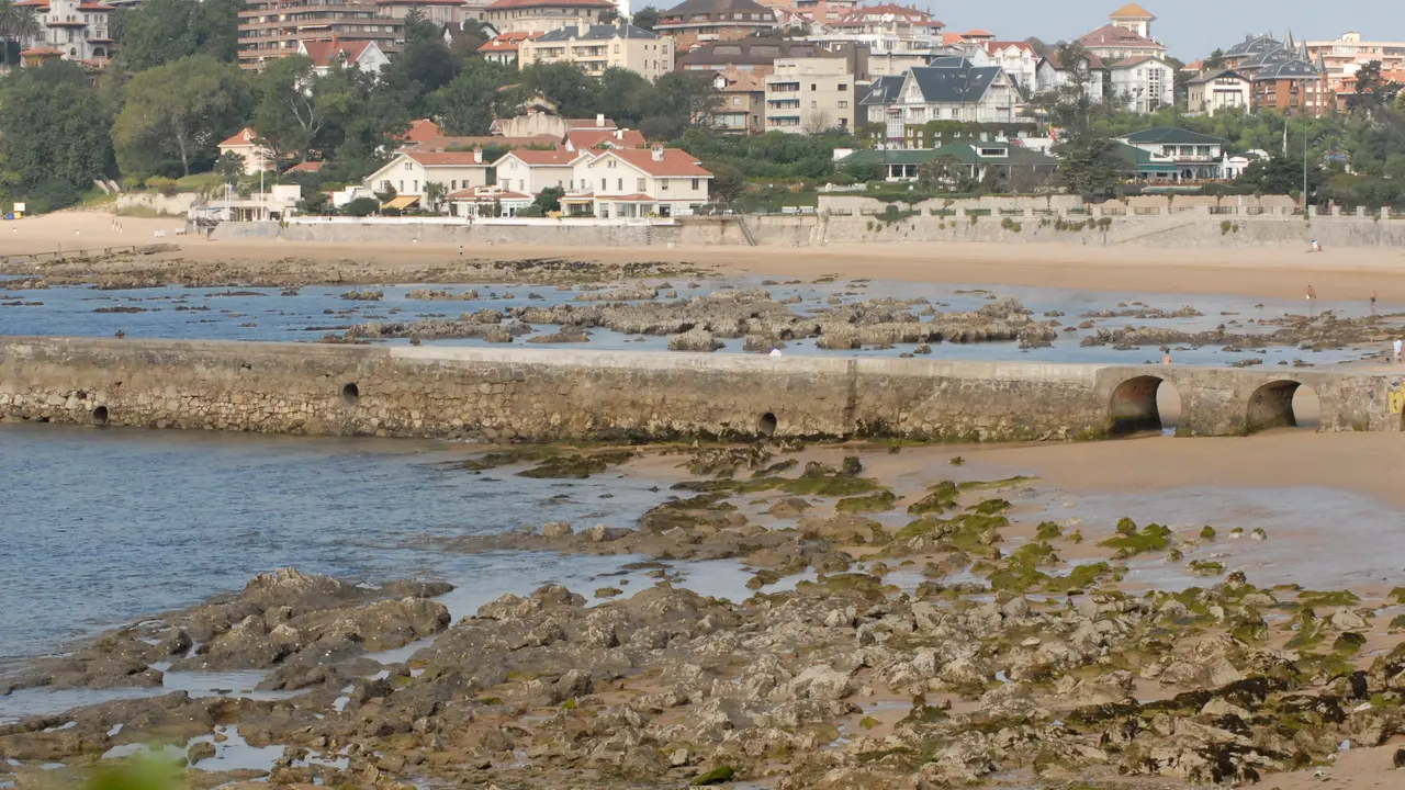 Playa de la Magdalena, en Santander. / EP